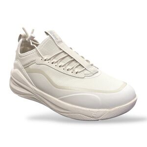 Clove All-White Athletic Sneaker